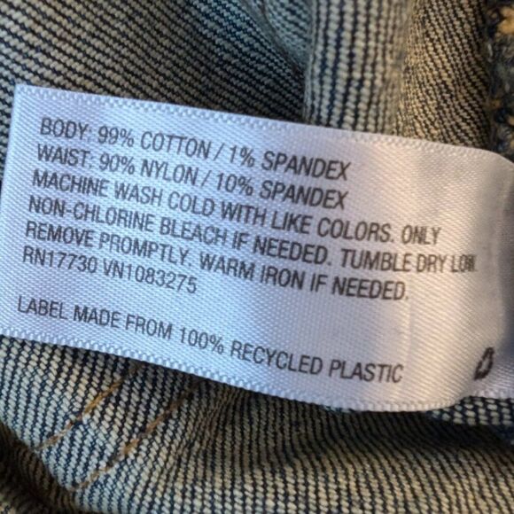 Isabel Maternity Vintage Straight Jeans Size 2 Crossover Panel - Picture 6 of 9